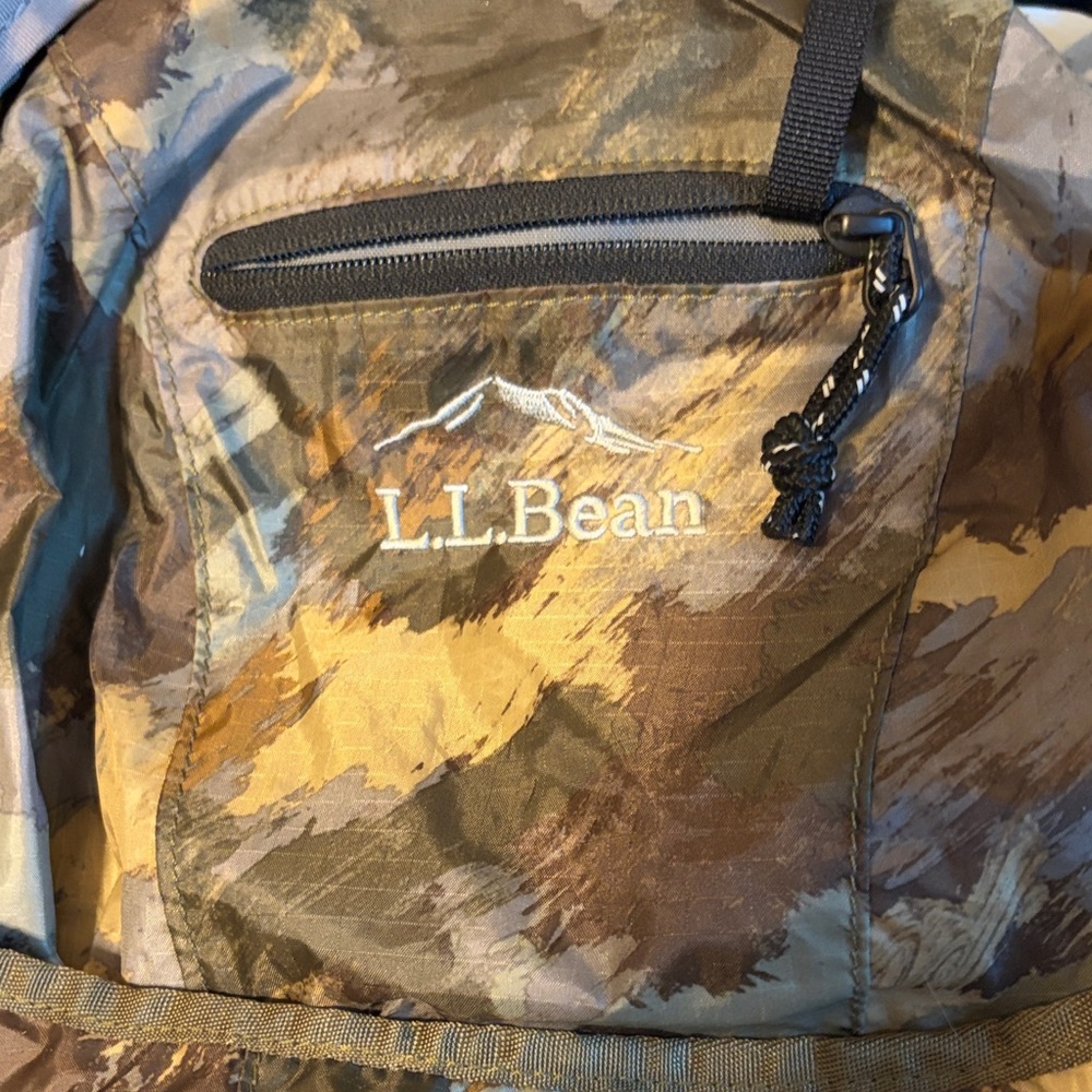 L.L. Bean Multicolor Camouflage Men's Backpack